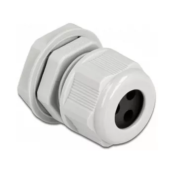 Cable Gland DeLOCK 60376 Grey Plastic 2 pc(s)