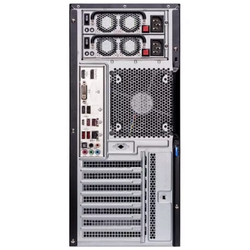 Server Supermicro SuperChassis 732I-R600B Midi Tower Black 600 W