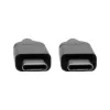 Eaton Tripp Lite Series USB-C Cable (M/M) - USB 2.0, 5A (100W) Rated, 6 ft. (1.83 m) - USB Cable - 24 pin USB-C (M) to 24 pin USB-C (M) - USB 2.0 - 20 V - 5 A - 1.83 m - Moulded - 