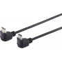 Monitor Cable ShiverPeaks HDMI Type A to HDMI Type A Angled 1.5 m