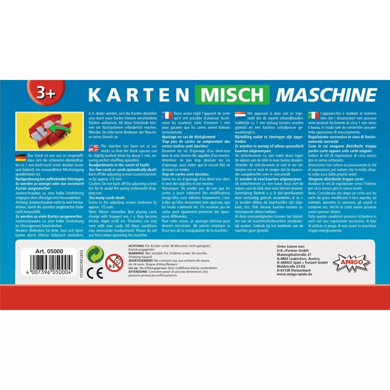 Kartenmischmaschine (Red)