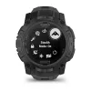 Smartwatch GARMIN Instinct — 45 mm, 3.05 cm (1.2 inch) AMOLED 390×390 Touchscreen, 4 GB, GPS, Silicone Band Black, 53 g