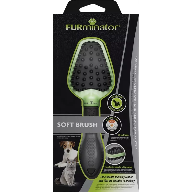 FURminator - double-sided brush for puppies and kittens
