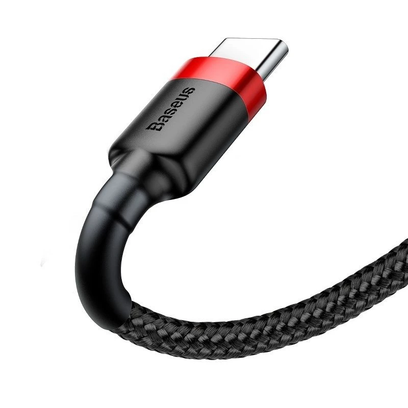 Mobile Phone Cable Baseus Red 1m USB A USB C