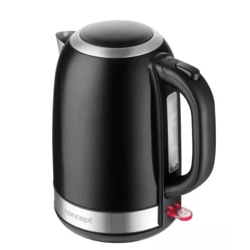 Electric kettle Concept Solution RK3245 — 1.7 L, 2200 W, stainless steel, black
