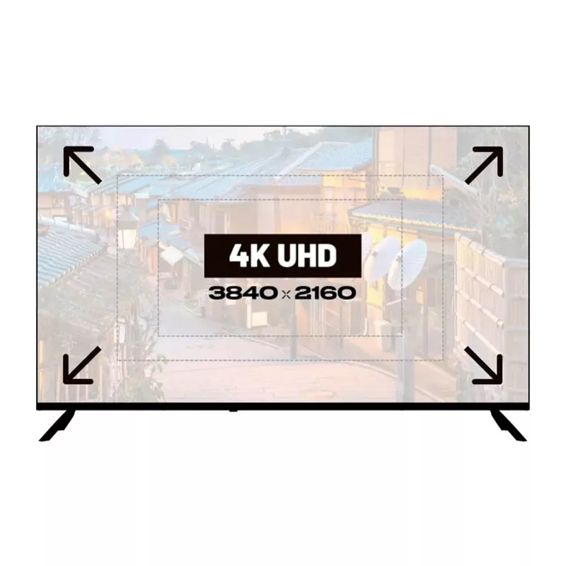 JAPANNEXT JN-IPS500UHD60F 50 inch IPS UHD Monitor 4K 60Hz 3x HDMI DisplayPort Speakers VESA