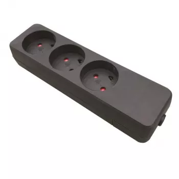 Power Extension Garbot Z66000109-PA01 3 AC Outlets Indoor Black