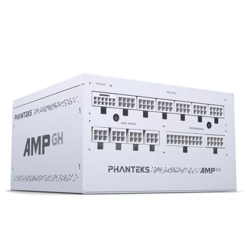 Power Supply PHANTEKS AMP GH 1200W 80 PLUS Platinum ATX 3.1 PCIe 5.1 — 1200 W, white