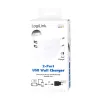LogiLink Power Supply - 12 Watt - 2.4 A - 2 Output Ports (USB)