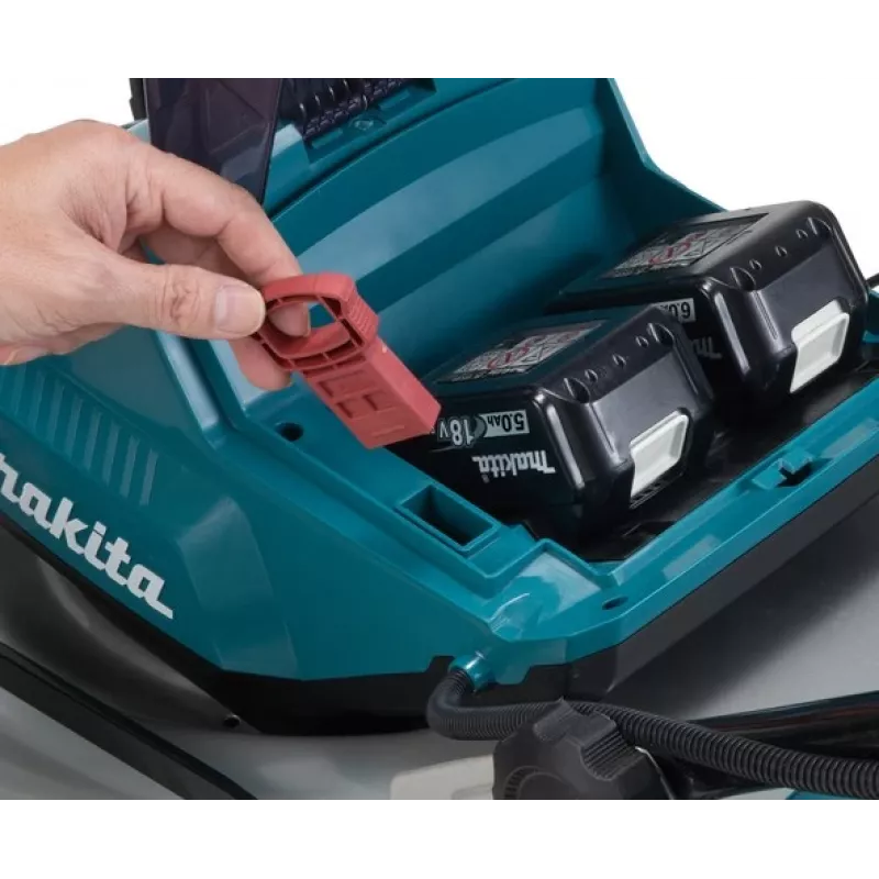Makita DLM460Z lawn mower Battery Black, Blue