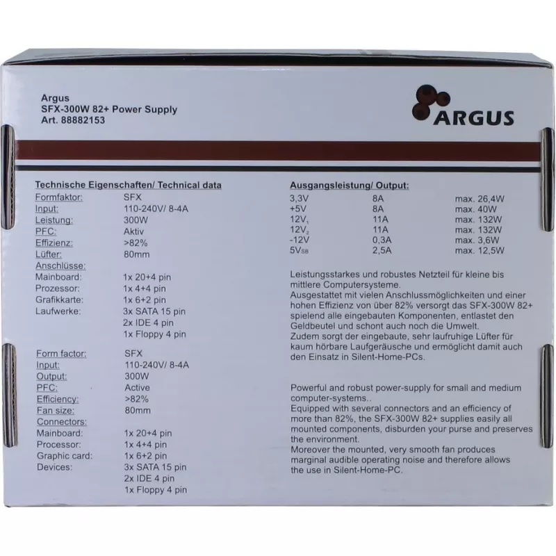 Power Supply Unit Inter-Tech SFX-300W 300W