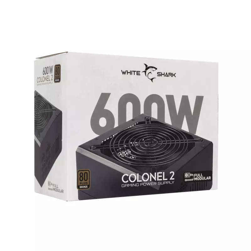 Power Supply Unit White Shark GPSU-B600S Colonel-2 600W