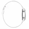 Smartwatch ORO-MED ORO-SMART CRYSTAL SILVER — round metal housing, LCD 240×198, 1.04 inch display, Bluetooth 4.0, waterproof, 120 mAh battery