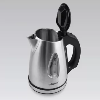Electric kettle Maestro MR-029New 1 L 1600 W stainless steel, white, water level indicator