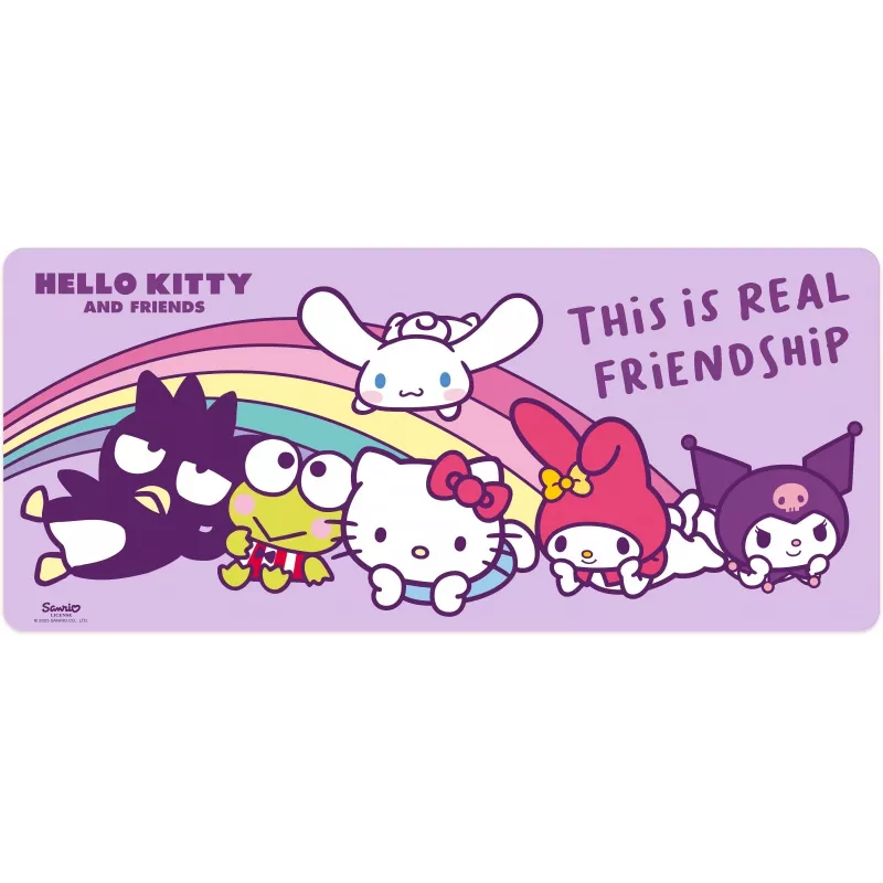 Mouse pad Kids Euroswan 80×30 cm Hello Kitty, large desk mat for mouse and keyboard