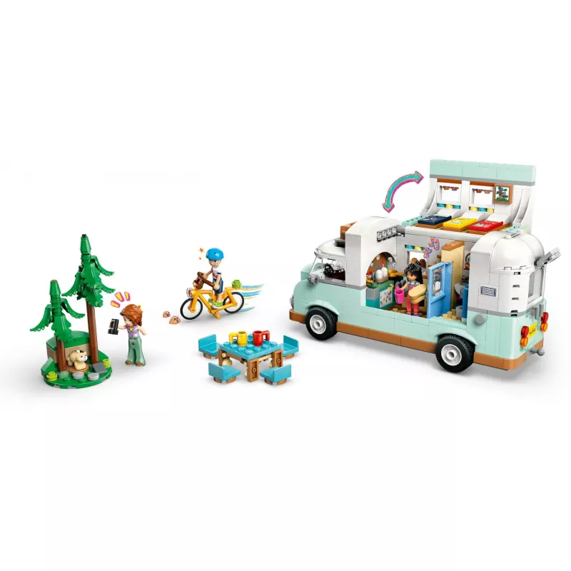 LEGO Motor Home set 42663 — LEGO Friends camper van, 778 pieces, 3 mini-dolls, age 7+