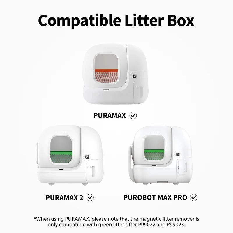 PETKIT Magnetic Sand Pouring Plate Filter Mesh Set Effective Sand for PETKIT PURA MAX 2 Cat Litter Box Automatic Toilet
