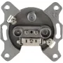 Antenna Socket ShiverPeaks 15-95002 for TV/FM and Satellite (BK+SAT)