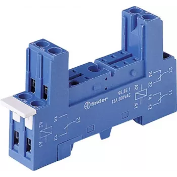 Finder Relay Socket 1 pc(s) 95.85.3 Serie 40, Serie 44 40.52, 40.61, 44.62 (95.85.3)