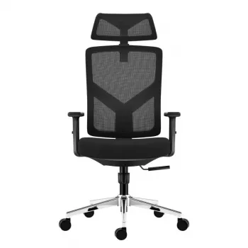 Office swivel chair mark adler Manager 3.3 Black — ergonomic design, swivel base