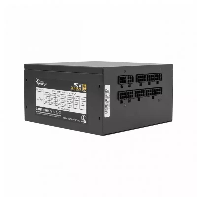 Power Supply Unit White Shark GPSU-G650M 650W