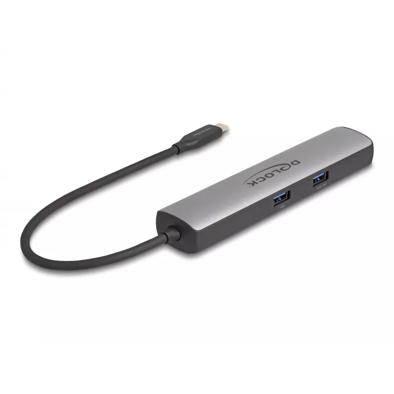 DeLOCK USB Type-C Docking Station 8K HDMI USB 10 Gbps 2.5 Gigabit LAN PD 100W