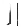 Network antenna TELTONIKA PR1URF51, 5 dBi, 2.4–2.4835 GHz, RP‑SMA male, 50 Ω, linear polarization, 195 mm, black