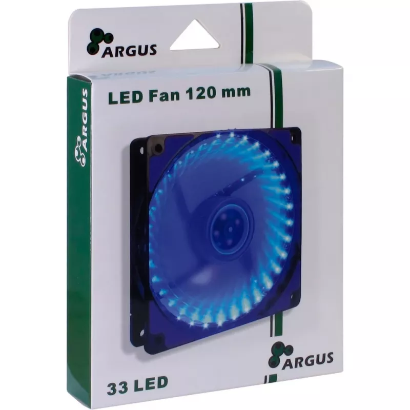 INTER-TECH Argus L-12025 120mm Blue LED Case Fan