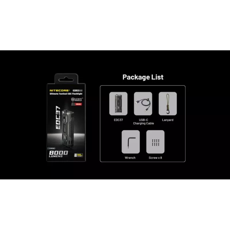 Flashlight Edc SERIES/EDC37 Nitecore