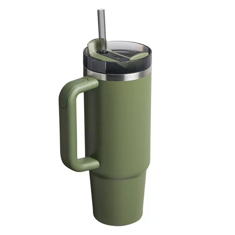 Thermal Mug STANLEY Quencher H2.0 Dried Pine 1.18 L insulated travel bottle