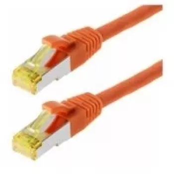 Networking Cable Helos Cat 6a S/FTP 0.25 m Orange
