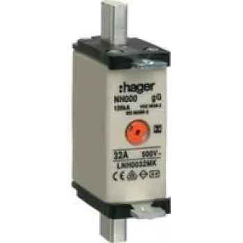 Hager LNH0032MK. Width: 21 mm, Height: 79 mm (LNH0032MK)