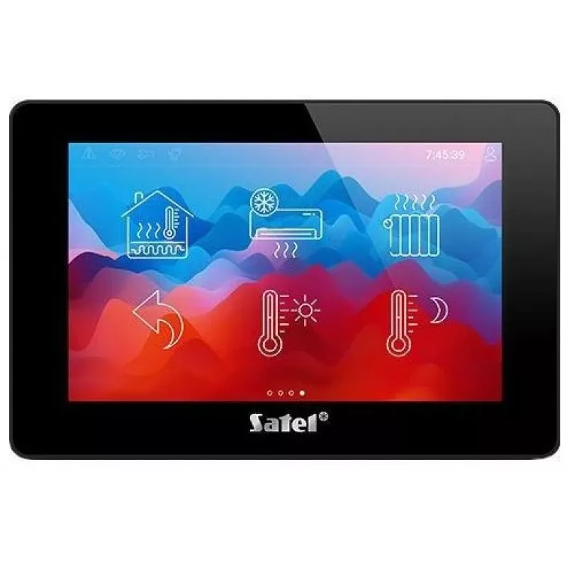 Touch control panel Satel INT-TSH2-B 7 inch 1024x600
