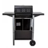 Gas grill Ravanson GO-3 — compact gas barbecue grill, model GO-3