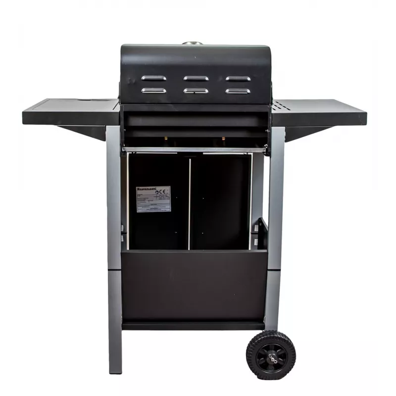 Gas grill Ravanson GO-3 — compact gas barbecue grill, model GO-3