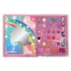 Notebook with furry unicorn cover, Clementoni - make-up diary style