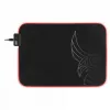 L33T Gaming 160405 Karlvagn RGB Gaming mousepad, Medium-size, Fast surface. 355 x 255 x 3 mm, Black