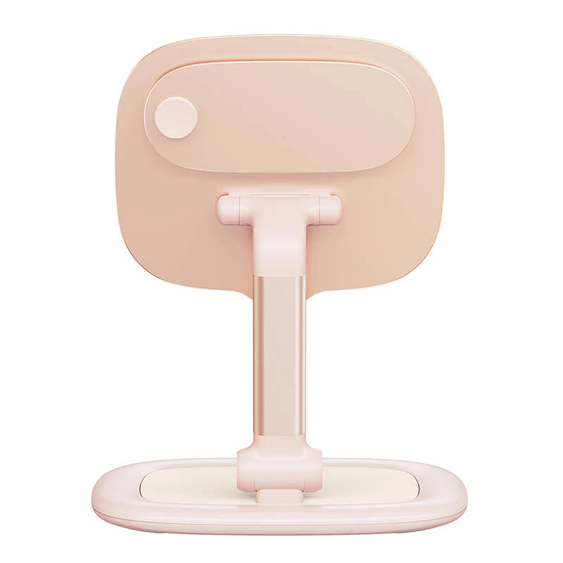 Tablet phone stand Baseus Seashell Series Pink — adjustable height, lightweight