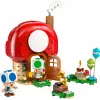 Construction toy LEGO Super Mario Party at the Toad House set 72041 with interactive play features