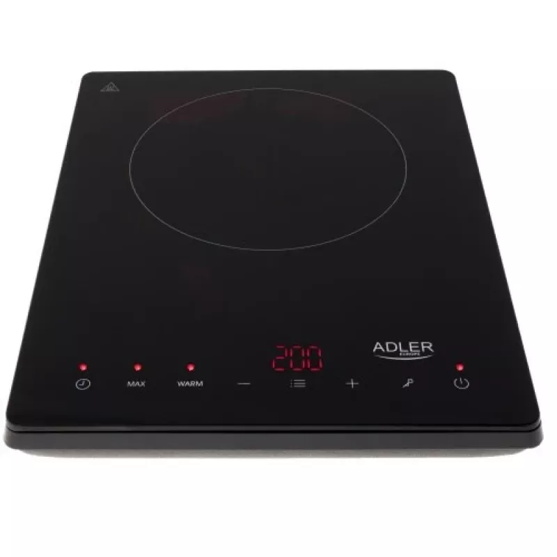 Adler AD 6513 hob Black Countertop 29 cm Zone induction hob 1 zone(s)