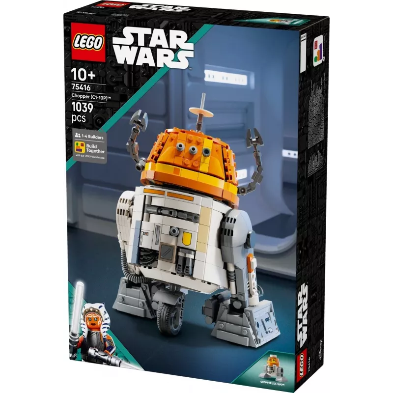 Construction set LEGO Star Wars Chopper C1-10P Astromech Droid model 75416, 1039 pieces, age 10+, height 220 mm