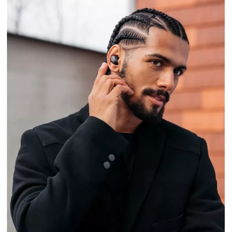 SENNHEISER Momentum MTW4 Wireless Bluetooth Noise-Cancelling Sports Earbuds - White & Silver