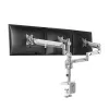 LogiLink BP0090 monitor mount / stand 68.6 cm (27) Desk Silver