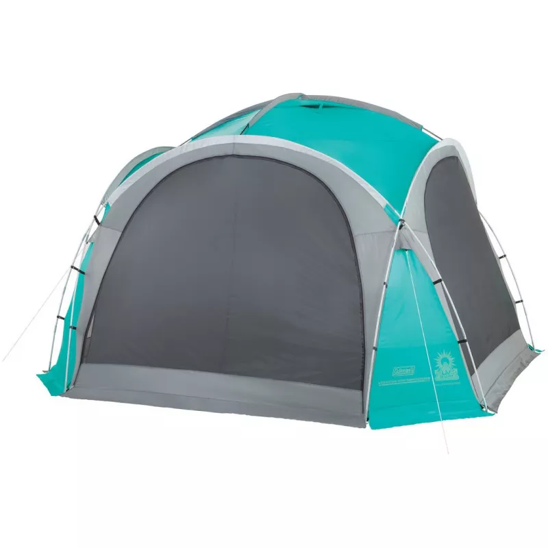 Event Dome Shelter XL, 4,5 x 4,5m, Pavillon Light Blue/Grey