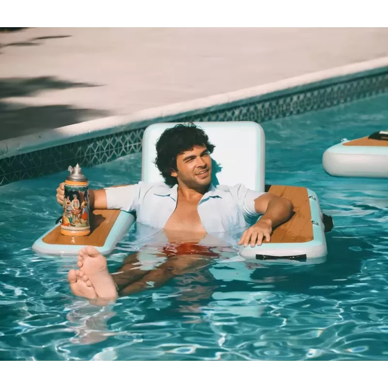 Extralink Inflatable Water Lounger, 122x112x10cm
