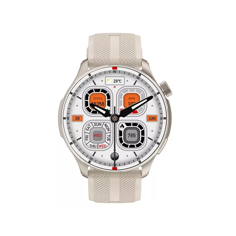Smartwatch TRACER SM7 Astral Starlight — Bluetooth, Heart Rate Monitor