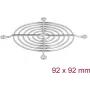 Fan grill DeLOCK 67307 Metal Silver 89.8mm