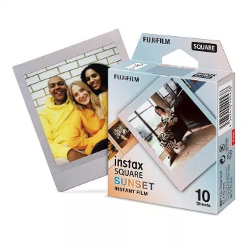 Instant Picture Film Fujifilm INSTAX SQUARE Sunset 10 pcs 62 x 62 mm