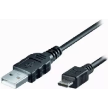 USB cable e+p TL 592 1m Micro-USB B USB A Black