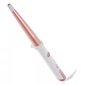 Curling iron Adler AD 2119 — tapered 12–25 mm ceramic barrel, adjustable 120–200 °C, 45 W, pink
